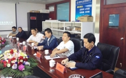 漢壽縣孫金平縣長帶隊赴深圳市耐美特公司實地考察！
